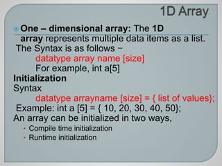 Array | PPT