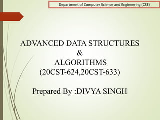 Data Structure And Algorithm Array Pptx Btech 2nd Year Ppt Data Structure And Algorithm Array Pptx Btech 2nd Year Ppt