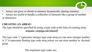 Array-single dimensional array concept .pptx
