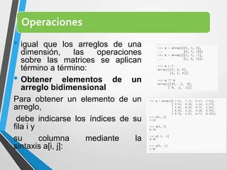 Array Bidimensional | PPT