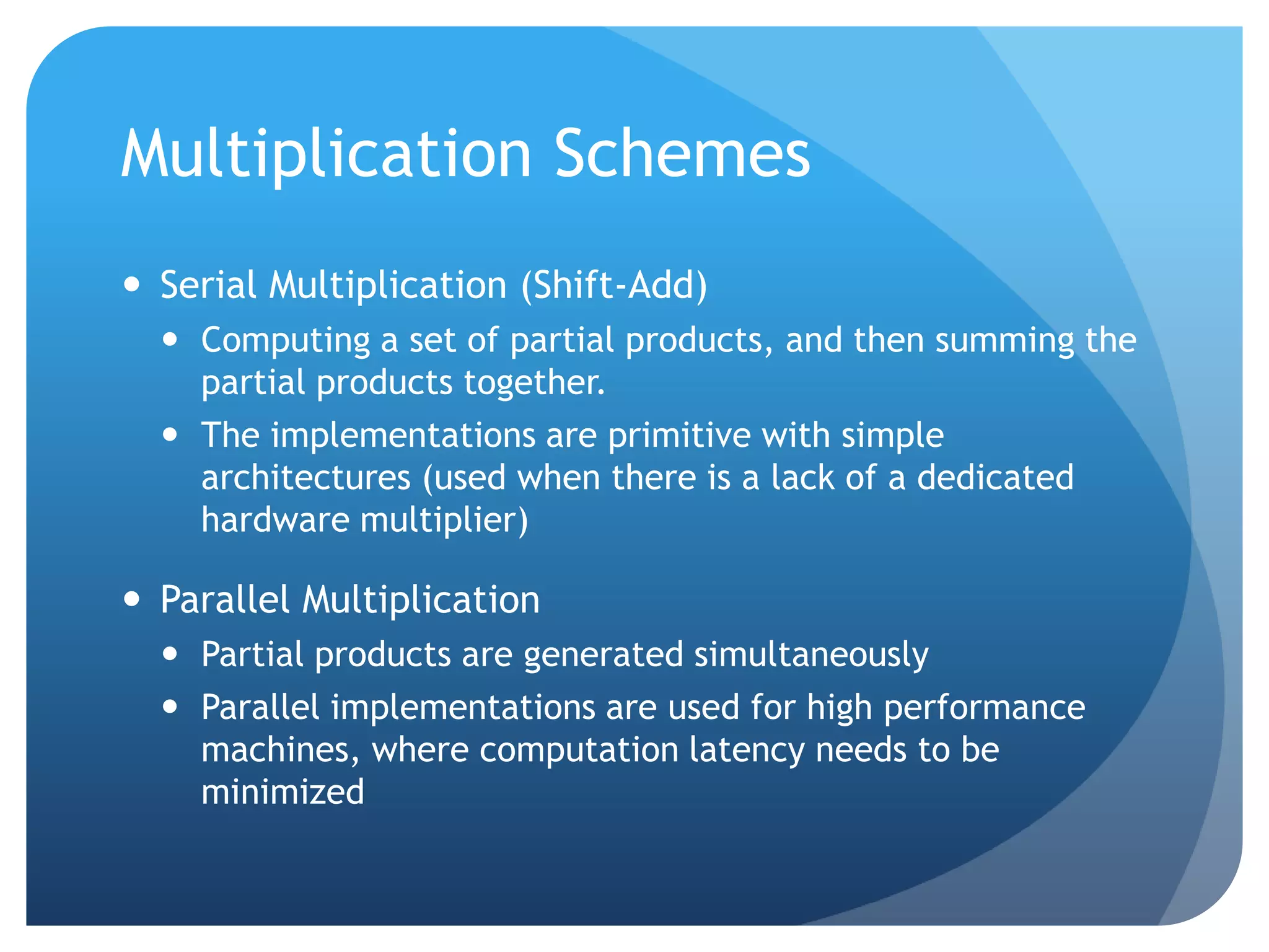 Array multiplier | PPTX | Computing | Technology & Computing