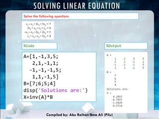 Matrices, Arrays and Vectors in MATLAB | PDF | Physics | Science