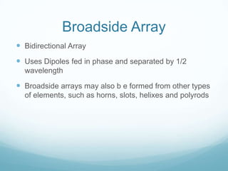 Array antennas | PPT