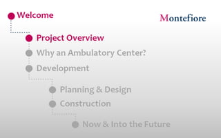 New York Building Congress Presentation: Montefiore Hutch Ambulatory Care Center