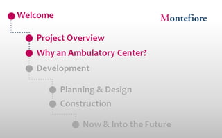New York Building Congress Presentation: Montefiore Hutch Ambulatory Care Center