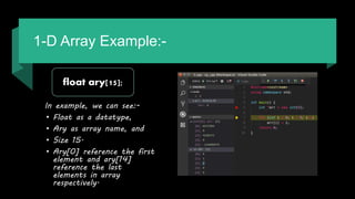 Array in c | PPT