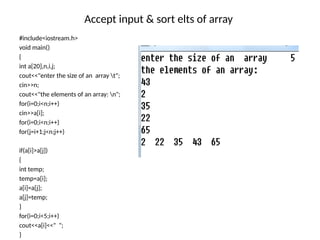 For I arrayincssdhfsdifsuuusiiudfisdudu++.pptx