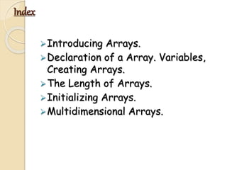 Array in c language | PPT