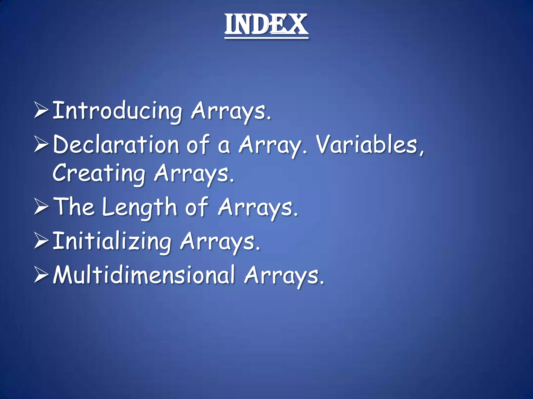 Array in c language | PPT