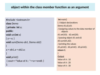 array in class, functions and objects.pptx