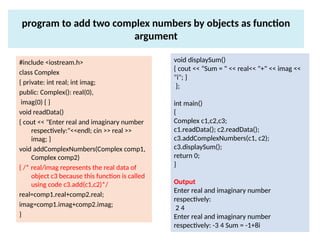 array in class, functions and objects.pptx