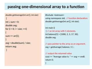 array in class, functions and objects.pptx