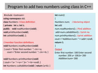 array in class, functions and objects.pptx
