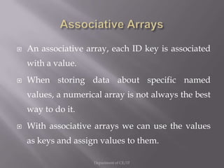 Array in php | PPTX