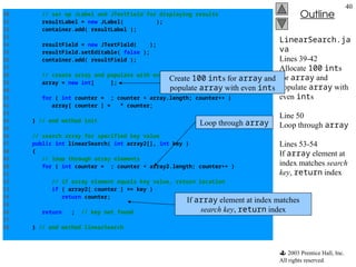 array is a fundamental data structure that stores a collection of ...