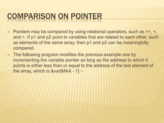 Array of pointer | PPT