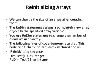 Arrays | PPT