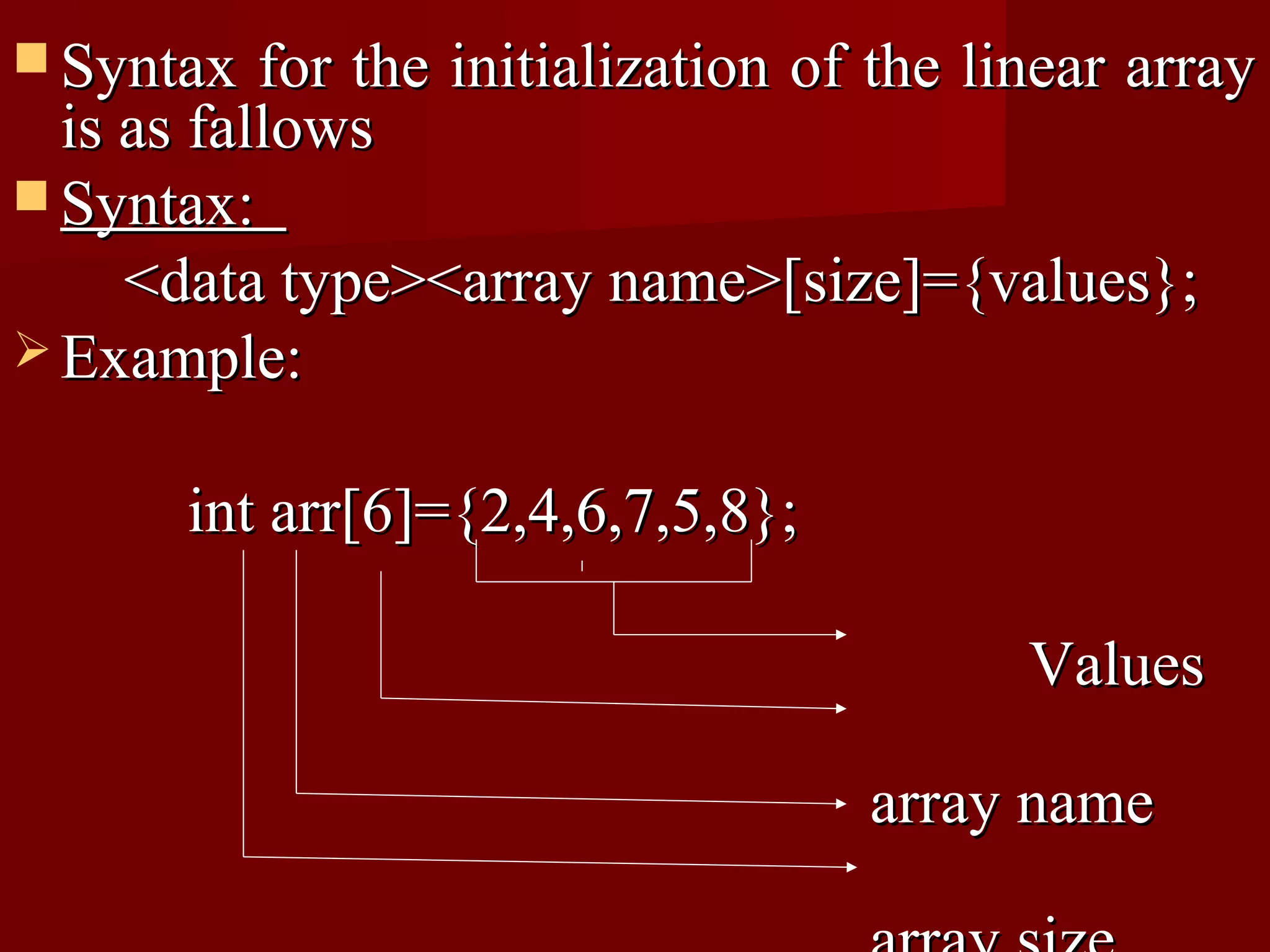 Arrays | PPT