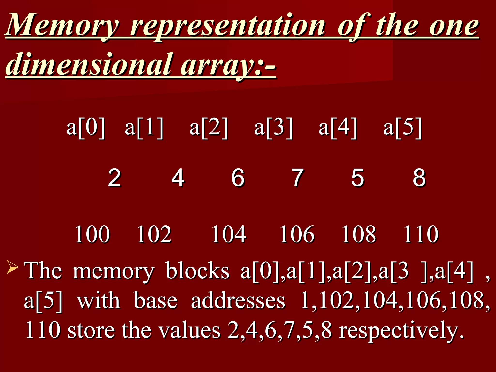 Arrays | PPT