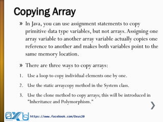Java Arrays | PDF