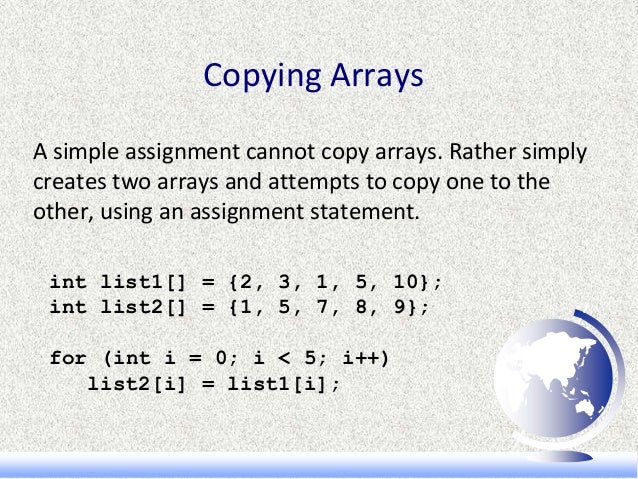 Arrays in CPP image.