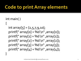 Arrays | PPT