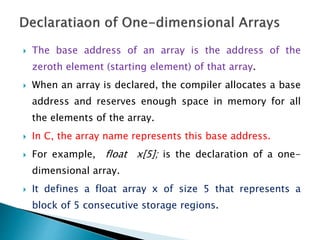 Arrays 1D and 2D , and multi dimensional | PPTX | Programming Languages ... image.