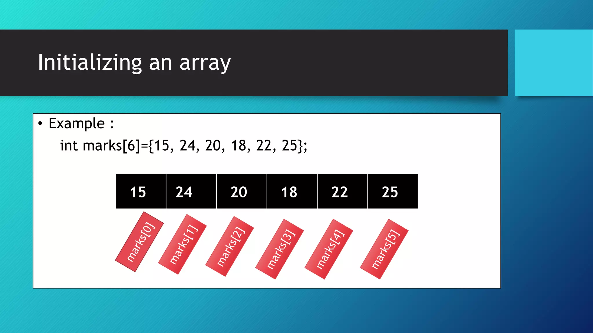 Arrays | PPTX