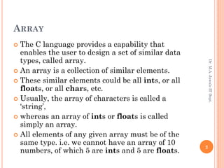 Arrays | PPT