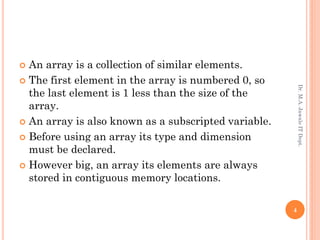 Arrays | PPT