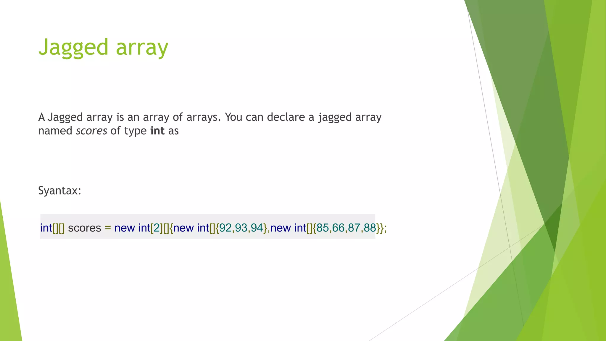 Arrays | PPT