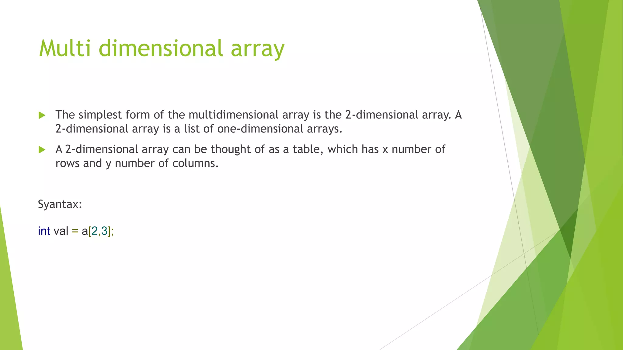 Arrays | PPT