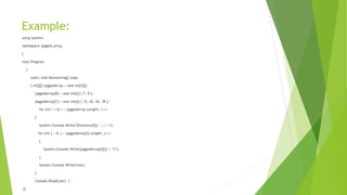 Arrays | PPT