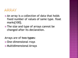 Arrays | PPT