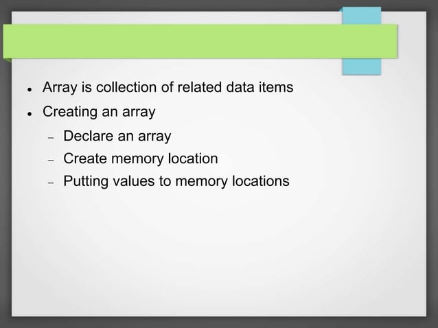 ARRAYS.ppt