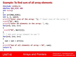 Arrays.pptx | Programming Languages | Computing