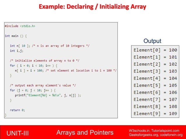 Arrays.pptx | Programming Languages | Computing