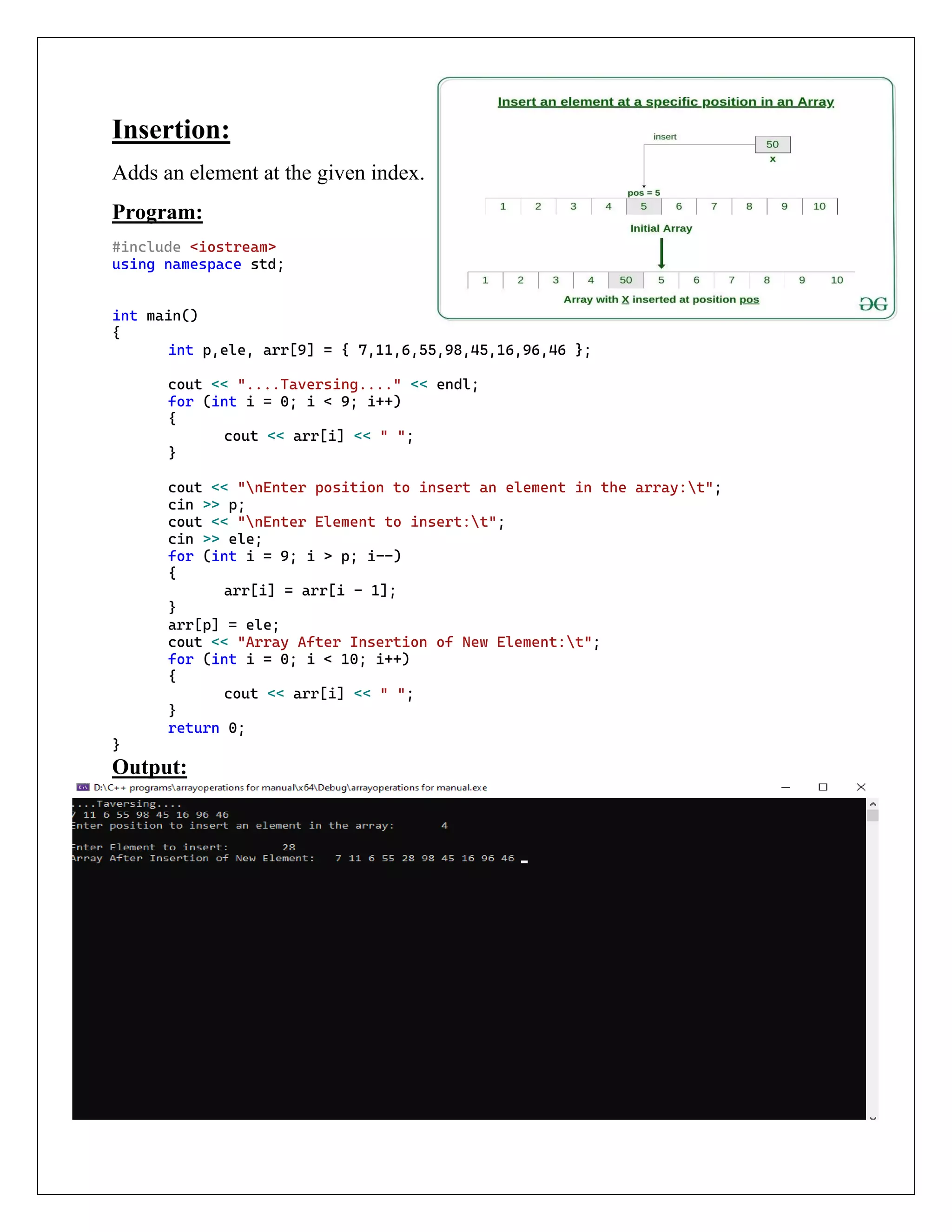 C++ Arrays different operations .pdf