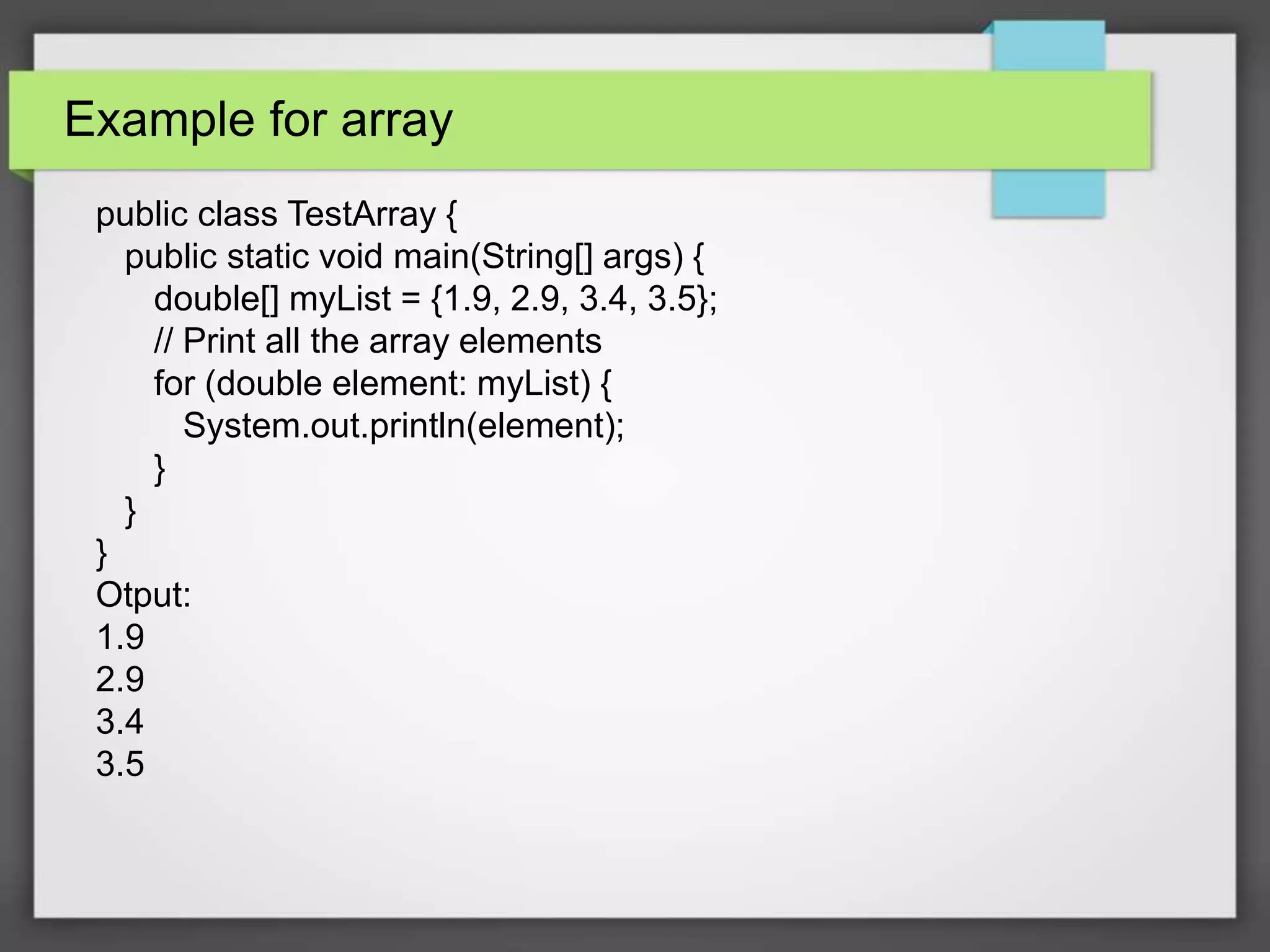 ARRAYS.ppt