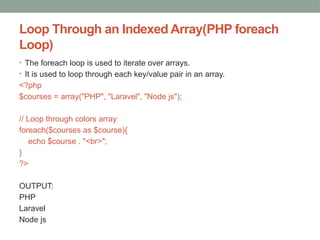 Arrays syntax and it's functions in php.pptx