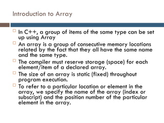 Arrays in C++-Programming Fundamentals.ppt