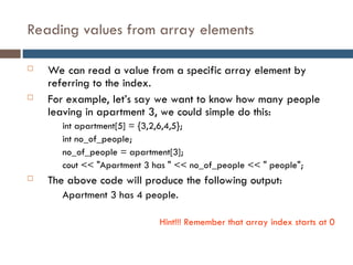 Arrays in C++-Programming Fundamentals.ppt