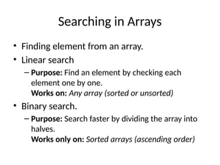 Comprehensive Guide to Static and Dynamic Arrays: Concepts, Operations ...