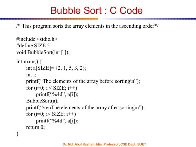 Arrays Searching Sorting