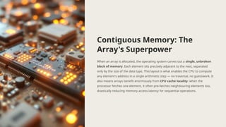 Comprehensive Exploration of Arrays in Computer Science: Concepts ...
