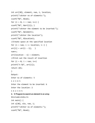 Arrays | PDF