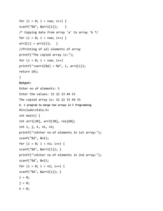 Arrays | PDF