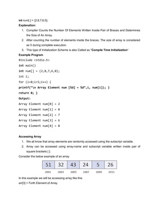 Arrays | PDF
