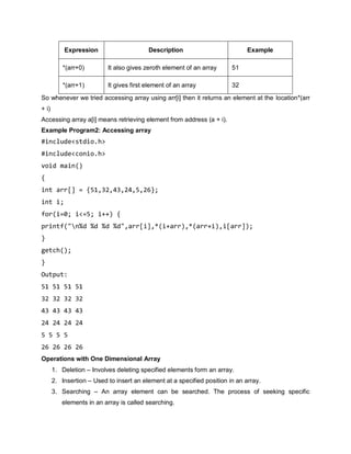 Arrays | PDF