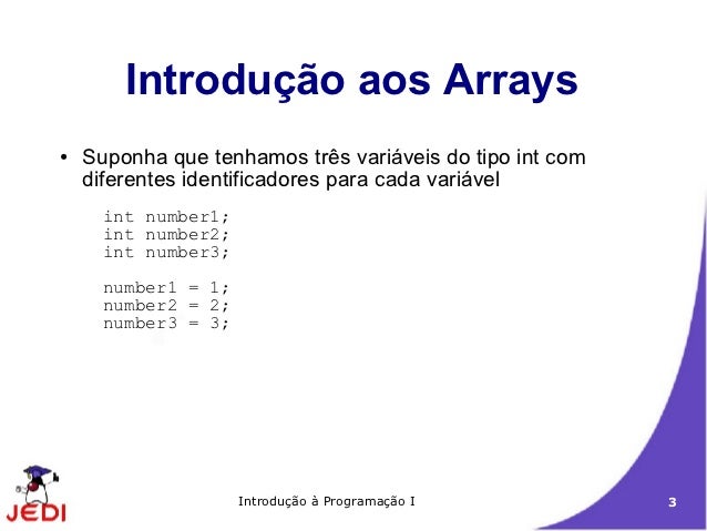 Arrays em java